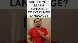 Should You Learn Alphabets Of Languages? #languagelearning