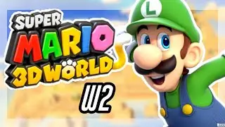 SUPER MARIO 3D WORLD Co-op Playthrough (World 2)