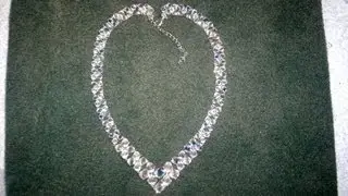 V-necklace for beginning beaders beading tutorial (video version)