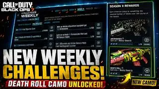 🔴LIVE on BO7 - *NEW* WEEK 4 SEASON 3 Weekly Challenges! CAMOS/ATTACHMENTS/XP