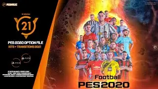 PES 2020  OPTION FILE  Kits + Transitions 2021 [ V21 ] PS4-PS5