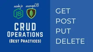 Node.js RESTful API CRUD with Express & MongoDB