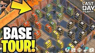 BASE TOUR + BEST BASE DESIGN! (1 YEAR PROGRESS) IN LDOE | Last Day on Earth: Survival