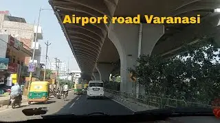 Varanasi Travel Airport Road Video !! Varanasi Airport Road