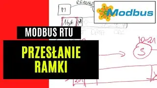 Protokół Modbus RTU - Przesłanie ramki komunikacyjnej krok po kroku #automatyka #plc #modbus