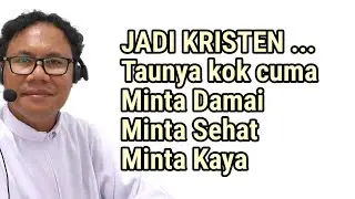 Jangan Jadi KRISTEN YANG SEMPIT
