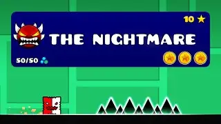 I am making The Nightmare as hard as an Extreme Demon in Geometry Dash