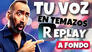 🟢 TU VOZ con REPLAY en CUALQUIER CANCIÓN con IA en profundidad