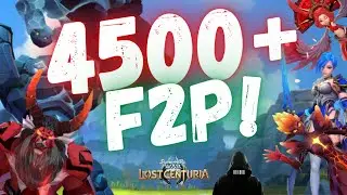 HOW TO GET 4500+ F2P! Detailed Explanation! 2 TEAMS, RUNES, STRATEGIES! Summoners War: Lost Centuria