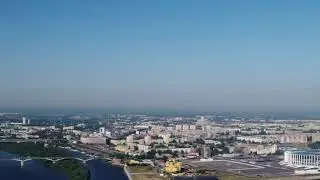 Стрелка Оки и Волги, Нижний Новгород.