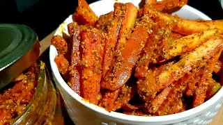 Carrot pickle|2 मिनट में बनाए,महीना भर खाईए। गाजर का अचार।how to make carrot pickle|gajar ka achar