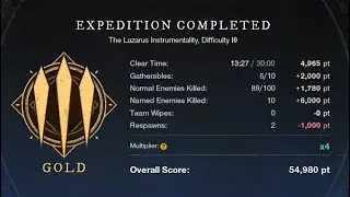 [13:27] New World Lazarus Gold M10 Run (Personal Best)