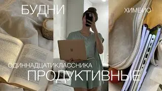 Study with me| подготовка к ЕГЭ 2024|химия🧪| биология🧬