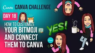 How to Customize your Bitmoji and Connect them to Canva