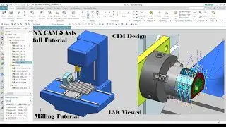 Cim Design solution Abhijeet Das- NX CAM milling Facing, Pocketing, Contour, Texting or set toolpath
