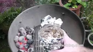 How to use wood chips to make smoke on your barbecue - barbecue tip