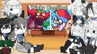 Fundamental Paper Education React To FNF Vs Tricky One Shot- Madness Remix & Madness Erect II Naomi🐰