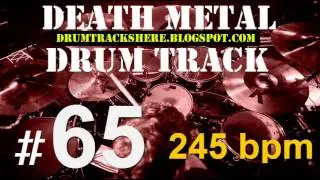 #65 DEATH METAL | DRUM TRACK 245 bpm