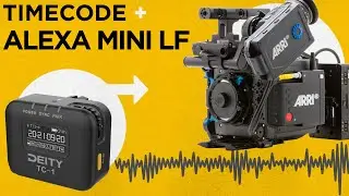 Timecode on ALEXA Mini LF | Deity TC-1 + Mini LF