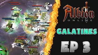 ALBION ONLINE 🏹 | GALATINES WITH THE AOE ESCALATION IS REALLY FUN 😲😳 ! | GALATINES | #3