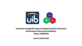 [Video Dokumentasi] Pameran Fotografi  4SIM  SI UIB - TH  2018/2019
