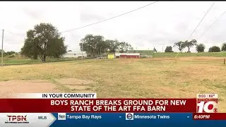 VIDEO: Boys Ranch ISD breaks ground for new state-of-the-art FFA barn