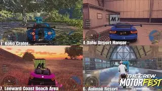 The Crew MOTORFEST - 10 Easy Treasure Locations