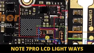 Note 7 & note 7pro display light problem and solutions|| note 7 display light ways 