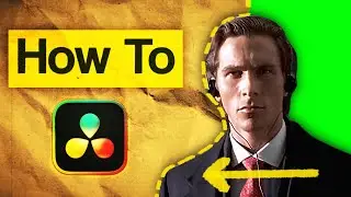 How to remove Green Screen in Davinci Resolve ?