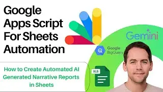 Google Sheets AI Reports with App Script