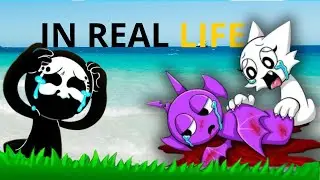 INCREDIBOX SPRUNKI IN REAL LIFE! (Fun at The Beach)