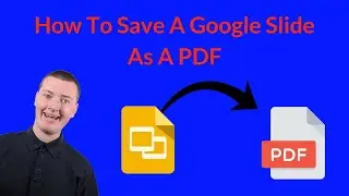 How To Save A Google Slide As A PDF