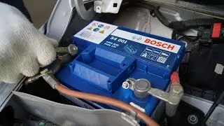 Opel Corsa - Battery Replacement