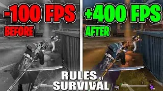 ✔Rules of Survival Low End PC | Lag Fix | +400 FPS | Ultimate Rules of Survival FPS Boost Guide 2021