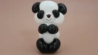 Panda balloon animal tutorial