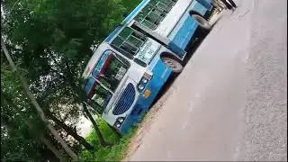 Haryana roadways accident 😱😱 #roadways #shocking #haryana