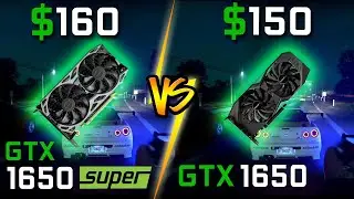GeForce GTX 1650 Super vs GTX 1650 FPS | 1080p FPS Benchmark Comparison