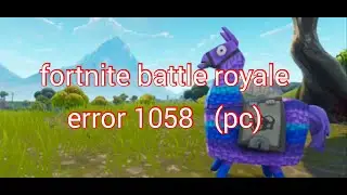 Error Fornite 1058 Error Fornite 20006