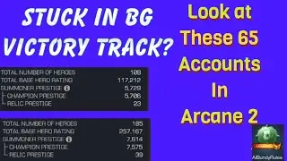 Paragon or TB and stuck in BG Victory Track? Watch this & see who is getting better rewards than you