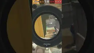 Luckiest spawn Kill of r6s #gaming #rainbowsixsiege #shorts