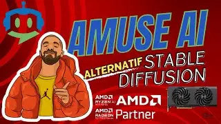 ISENG COBA AMUSE AI ALTERNATIF STABLE DIFFUSION DI RX 6700 XT