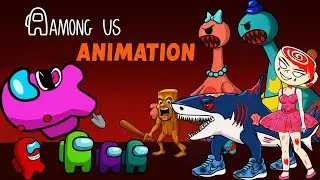 어몽어스Among Us VS DOEY THE DOUGHMAN X Brainrot Animals | AMONG US FUNNY ANIMATION