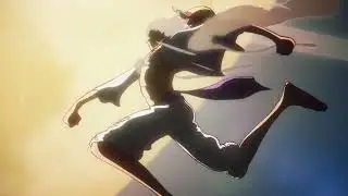 Luffy gear 5 moon scene