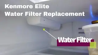 How to Change Filters on Kenmore Elite ( and some LG ) Refrigerator