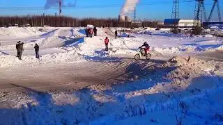 Чкаловский мотокросс 2017 класс 125 шипы