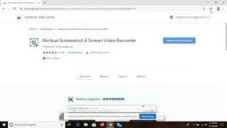 How to install Nimbus screenshot and screen video recorder
