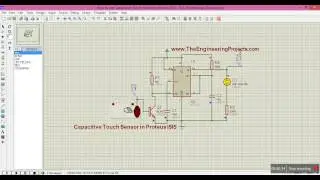 How to use Capacitive Touch Sensor in Proteus ISIS