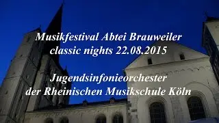 Jugendsinfonieorchester der Rheinischen Musikschule Köln JSO, Abtei Brauweiler am 22.08.2015