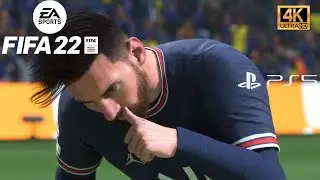 FIFA 22 - Paris-SG vs Manchester United | PS5™ UEFA Gameplay [4K 60FPS]