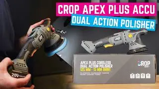 Cordless Polishing in Action! CROP Apex PLUS Dual Action Polisher